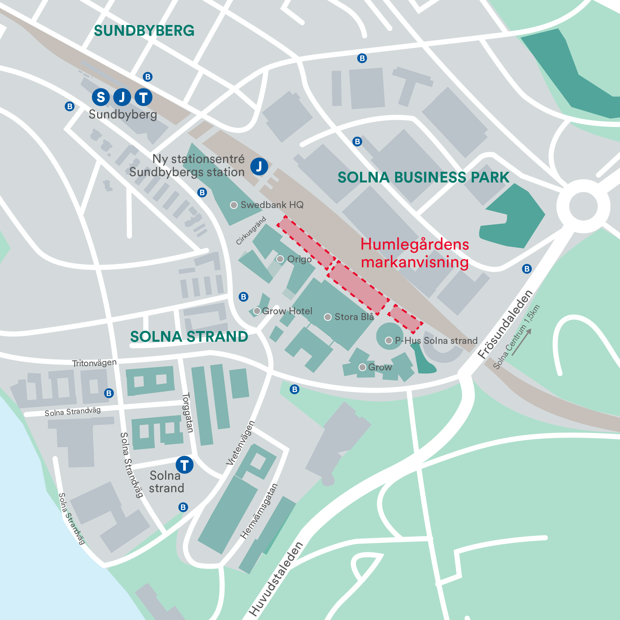 Humlegården tecknar principöverenskommelse med Solna stad avseende ...
